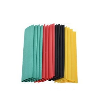 Tub termocontractabil (10x80mm) rezistente la foc 16 buc / set (t.9755X)