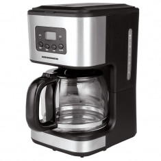 Cafetiera digitala Heinner, 900W, 1.5L, Timer, LCD,Inox foto