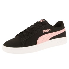 Pantofi sport Puma Smash V2 Buck, negru-roz-alb, mar. 36