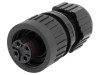 HIRSCHMANN Conector Circular Mama IP67 4 Pini Montare Cablu Tensiune 400V Curent 16A