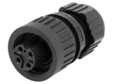 Conector Circular Mamă IP67 4 PIN PE Cablu