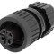 Conector circular mamă IP67 4 pini