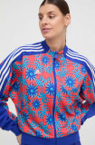 Adidas bluză FARM femei, culoarea roșu, cu model IQ4496