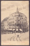 179 - ORADEA, hotel, Romania - old postcard - used - 1910, Circulata, Printata