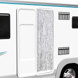 VidaXL Perdea insecte, gri deschis &amp; gri &icirc;nchis, 56x185 cm, chenille 325454