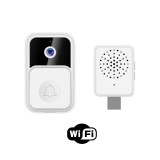 Sonerie Wireless Exterior Inteligenta, Camera HD, Vedere de Noapte, Comunicare Bidirectionala, Aplicatie telefon - Negru