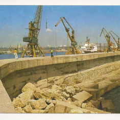 Carte Postala veche - Constanta - Vedere din port. Circulata 1985