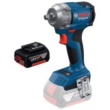 Bosch GDS 18V-350 + GBA - Masina de insurubat cu impact patrat 1/2 inch 350 Nm M10-M18 + Acumulator Li-Ion 18 V 5 Ah