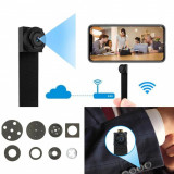 Camera spion nasture cu live streaming pentru copiat la examene sau filmare