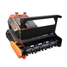 Robot de Tuns Iarba MTSK1000 cu Tocator Forestier 1000mm , Motor Loncin 27CP, Telecomanda 200m, Panta 35