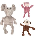 Set 3 jucarii de plus pentru caini, diverse animale, 30.5 cm