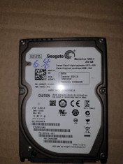 hard laptop sata - SEAGATE - de 250 Gb - 6% health - foto