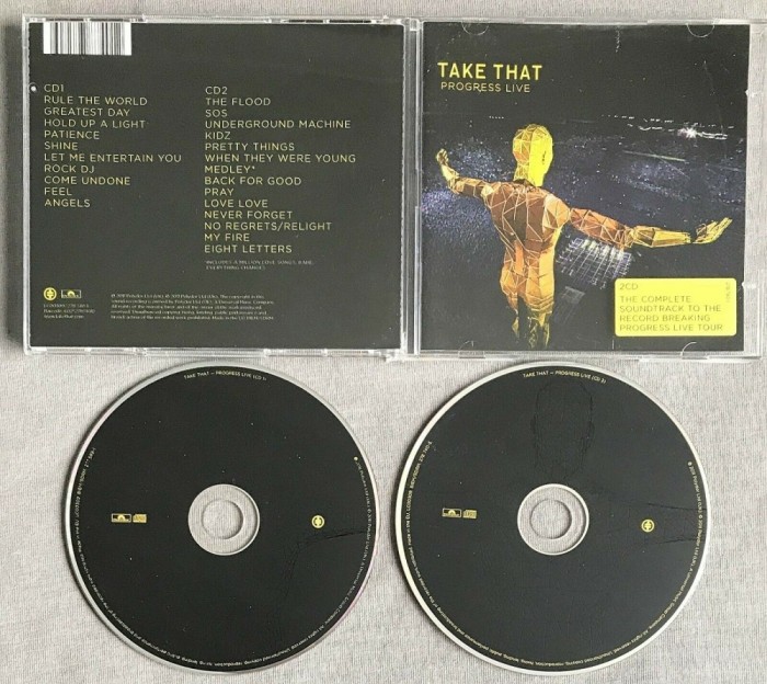 Take That - Progress Live (2011) 2CD