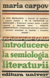 Introducere La Semiologia Literaturii - Maria Carpov