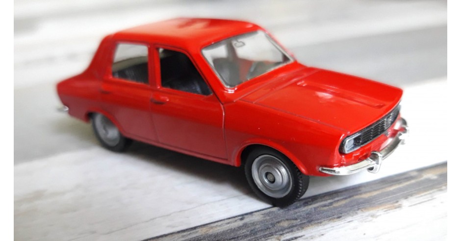 Voiture Miniature DACIA 1300 - Marque WELLY - Échelle 1:60 - Métal Die-cast - Neuf En Boîte