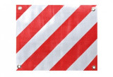 Element reflectorizant PVC pe suport fix 50x40 , placa semnalizare gabarit depasit , 1 buc., Automax