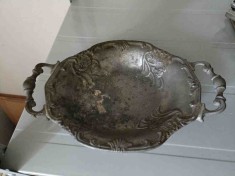 FRUCTIERA METAL 18X27 CM. PRODUS VECHI DE COLECTIE, DECOR-237938