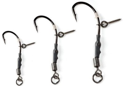 Montura Extra Carp Ronnie Rig Cu Surub, Nr.4, 3buc/plic foto