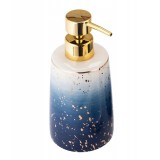 Dozator manual de sapun lichid, nuante de albastru, multicolor, 100ml, Sepio