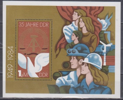M2 YC 54 - Colita foarte veche - Germania Democrata - DDR foto