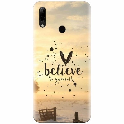 Husa silicon pentru Huawei P Smart 2019, Believe In Yourself foto