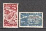 Iugoslavia.1951 Posta aeriana:C.M. de sarituri cu parasuta-supr. SI.158