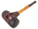 Ciocan SIMPLEX rotundă gumă lemn 490mm 2,87kg