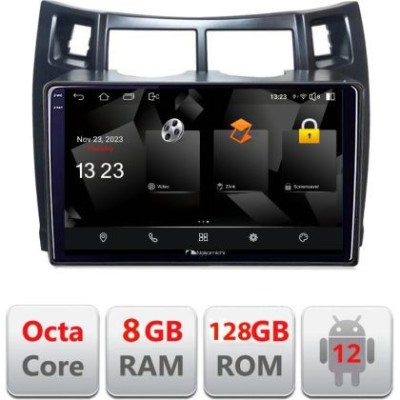 Navigatie Toyota Yaris 2008-2011 5960Pro-YARIS08 Android Octa Core Qualcomm 2K Qled 8+128 DTS DSP 360 4G Optical CarStore Technology foto