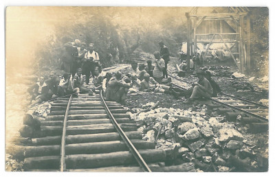 4492 - SIGHISTEL, Bihor, scouts and railway, Romania - old postcard - unused foto