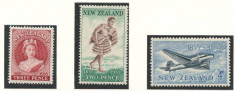 Noua Zeelanda 1955 Mi 348/50 MNH - 100 de ani de timbre foto