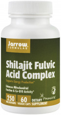 Shilajit fulvic acid complex 250mg 60cps vegetale foto