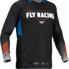 Bluza Off-Road Fly Racing Lite, Negru/Albastru/Rosu, 2XL