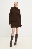 Answear Lab compleu femei, culoarea negru
