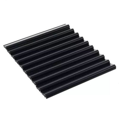 Set 10 cleme pentru fixare banda gard, rezistenta UV, 19 x 2.3 cm, gri antracit foto