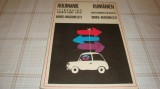 Roumanie - Itineraire turistique auto Bors - Bucuresti - 1969