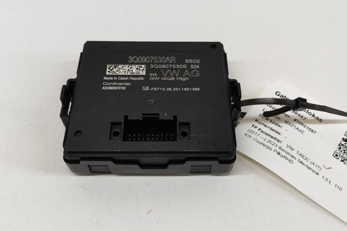 VW T-ROC A11 2023 OEM: 3Q0907530AR,3Q0907530E,A3C0903570150 SKU: 25890487