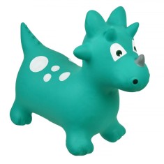 Minge de Sărit, Dinozaur, Verde, PVC, 25x60cm, Capacitate 60cm