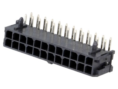 Conector soclu cablu-placă 24 pini 3mm foto