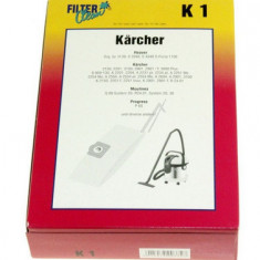 Saci de aspirator 3buc Aspirator KARCHER WD 3 1629800, 000165-K FILTERCLEAN