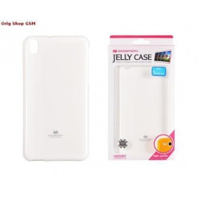 Husa Mercury Jelly HTC Desire 816 Alb Blister foto