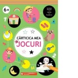 Carticica mea cu jocuri (6 ani+). Scrierea literelor. Calcule. Puzzle-uri - Ballon Media