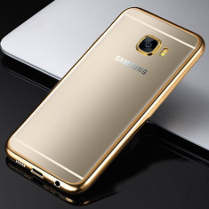 Husa Sunex Plating Samsung Galaxy A3 (2017) A320 Gold