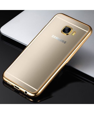 Husa&amp;nbsp;Sunex Plating Samsung Galaxy A3 (2017) A320 Gold foto