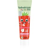 Vademecum BIO Strawberry pasta de dinti pentru copii fara flor căpșună 50 ml