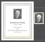 D.D.R.1960 Moartea presedintelui W.Pieck SD.135