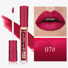 Ruj Lichid Mat Kiss Beauty VIP Long Lasting Formula 07# foto