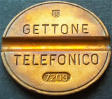 FISA TELEFONICA - ITALIA, anul 1972*cod 2442 (Moneda telefon public)