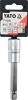 Bit Spline M12 YATO cu Adaptor 1/2&quot;, 100mm, Otel Cromat CRV 6150, Ateliere Mecanica Auto, Service, Garaj