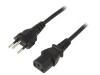 Cablu Alimentare 1.8m 10A IEC C13-SEV-1011 3x0.75mm2