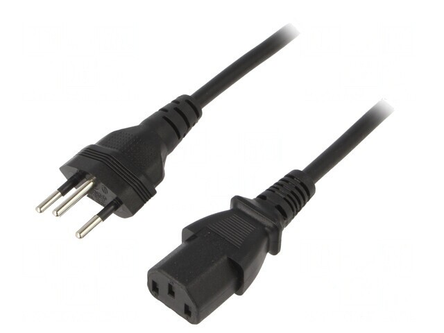 Cablu Alimentare 1.8m 10A IEC C13-SEV-1011 3x0.75mm2
